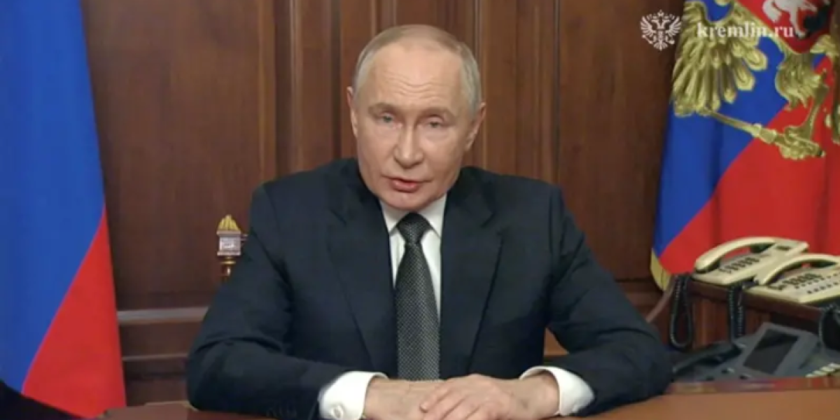 Putin asegura que el ejército ruso lanzó un nuevo tipo de misil hipersónico contra Ucrania