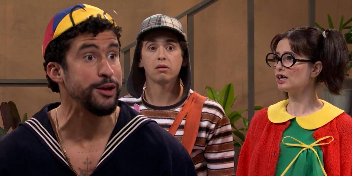 Bad Bunny se transforma en Quico de El Chavo del Ocho en un viral sketch de Saturday Night Live
