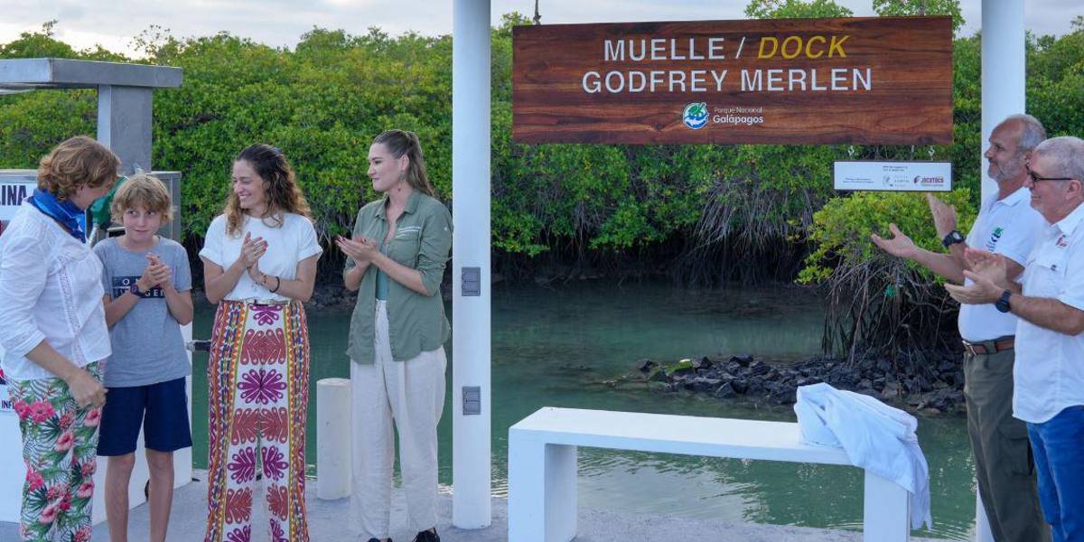 Galápagos tiene nuevo muelle de operaciones con apoyo de fundación de Jeff Bezos