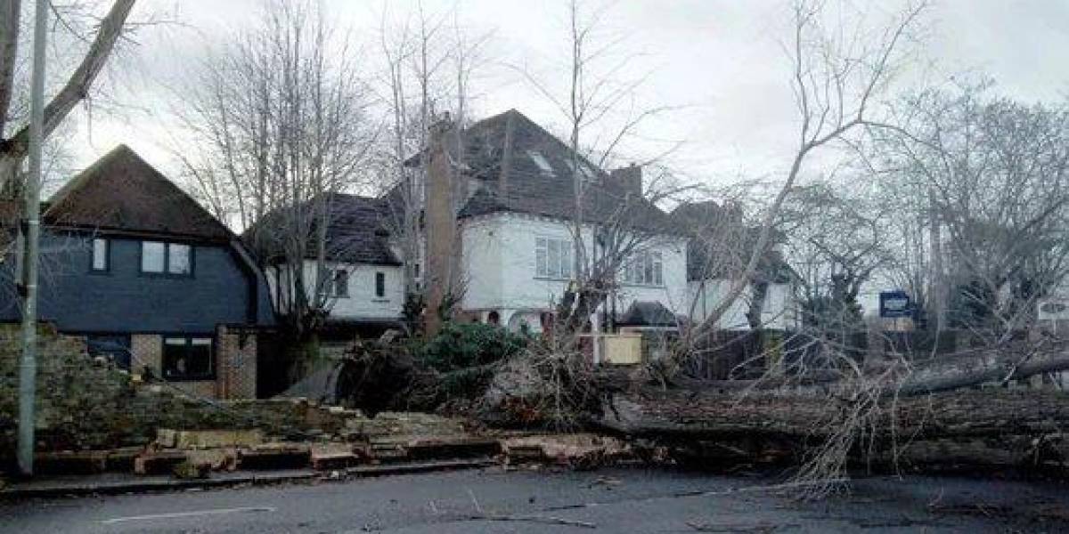 La tormenta Isha deja dos muertos en Reino Unido e Irlanda