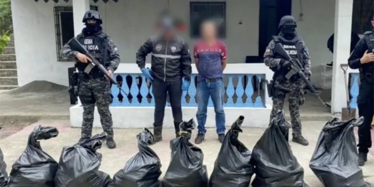 Policía detiene banda de narcotraficantes con 225 kilos de cocaína