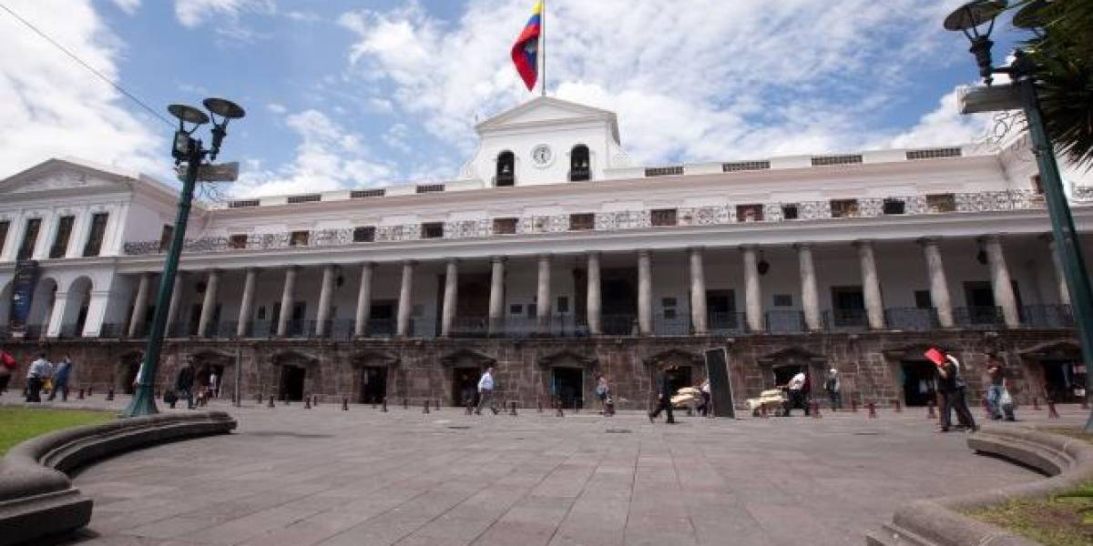 La Fiscalía realizó una revisión al Palacio de Carondelet, por hechos de administraciones pasadas