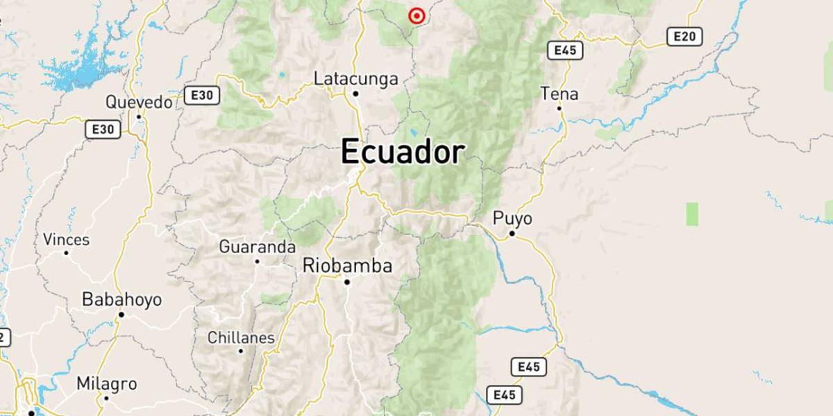 Un sismo de 3.2 sacudió Latacunga este 14 de agosto