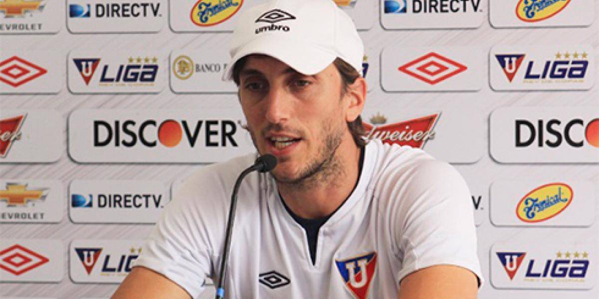 Luis Zubeldía es el nuevo director técnico de Liga de Quito