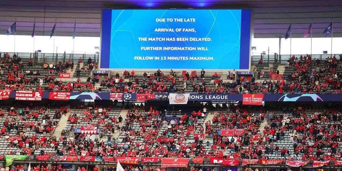 Final de la Champions League se retrasa debido a que hinchas del Liverpool intentan ingresar sin entrada