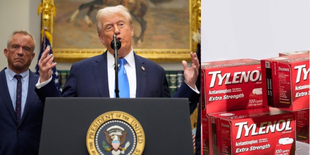 Trump vincula el uso de Tylenol con el autismo e indica que en Cuba casi no existe la condición