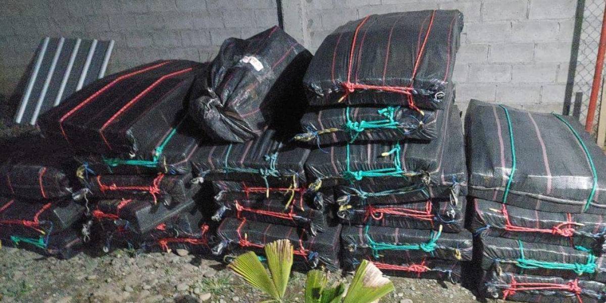 Fiscalía formuló cargos contra una persona tras hallazgo de cocaína en Los Ríos