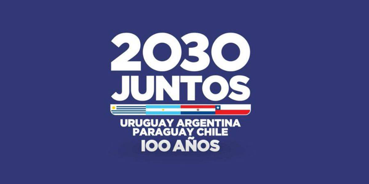 Argentina, Uruguay, Chile y Paraguay presentan candidatura conjunta para organizar el Mundial 2030