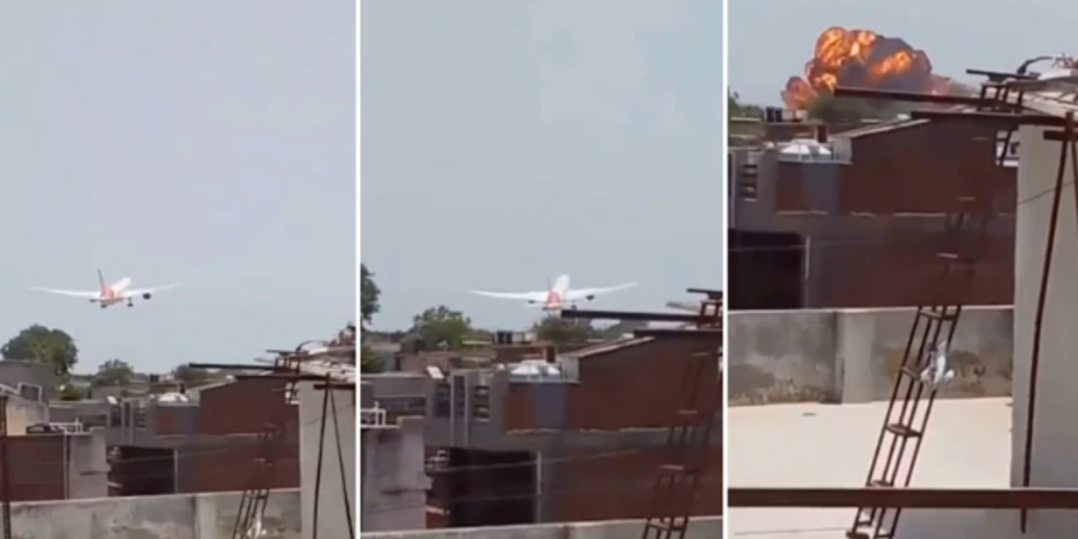 El adolescente de 17 años que filmó el video del accidente de Air India que dio la vuelta al mundo