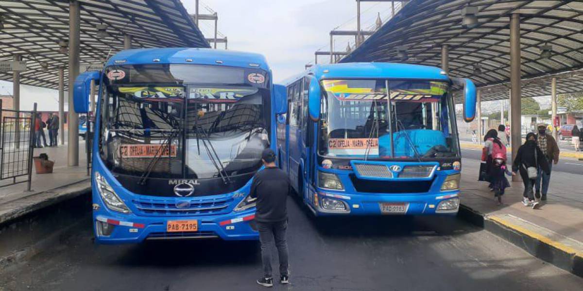 Quito: buses reemplazaron a los articulados del Corredor Central Norte a partir de hoy