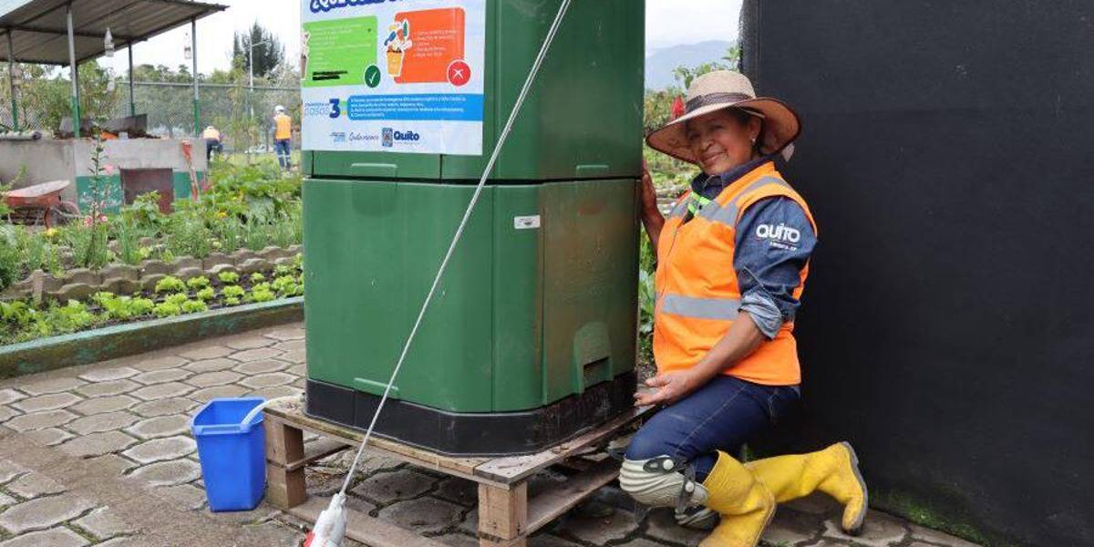 Quito | Una iniciativa municipal permitirá a los barrios convertir sus desechos orgánicos en abono