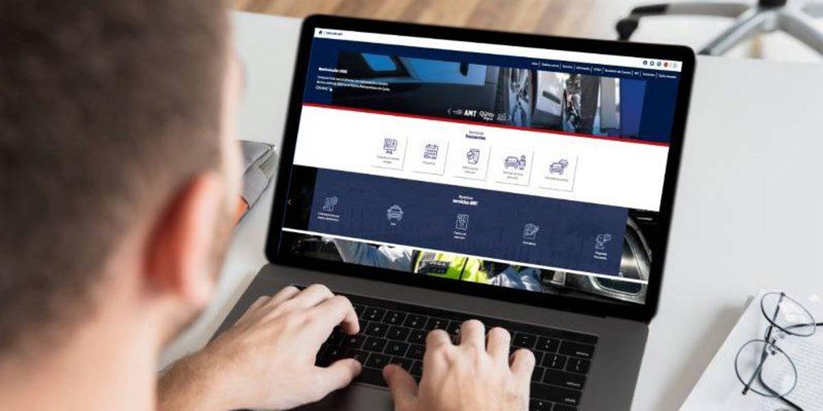 Quito: los servicios de la página web de la AMT están suspendidos hasta el 10 de septiembre