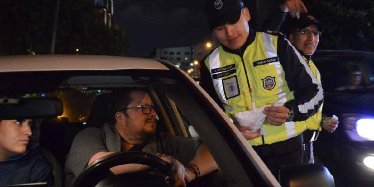 Fiestas de Quito: controles por alcoholemia se reforzarán