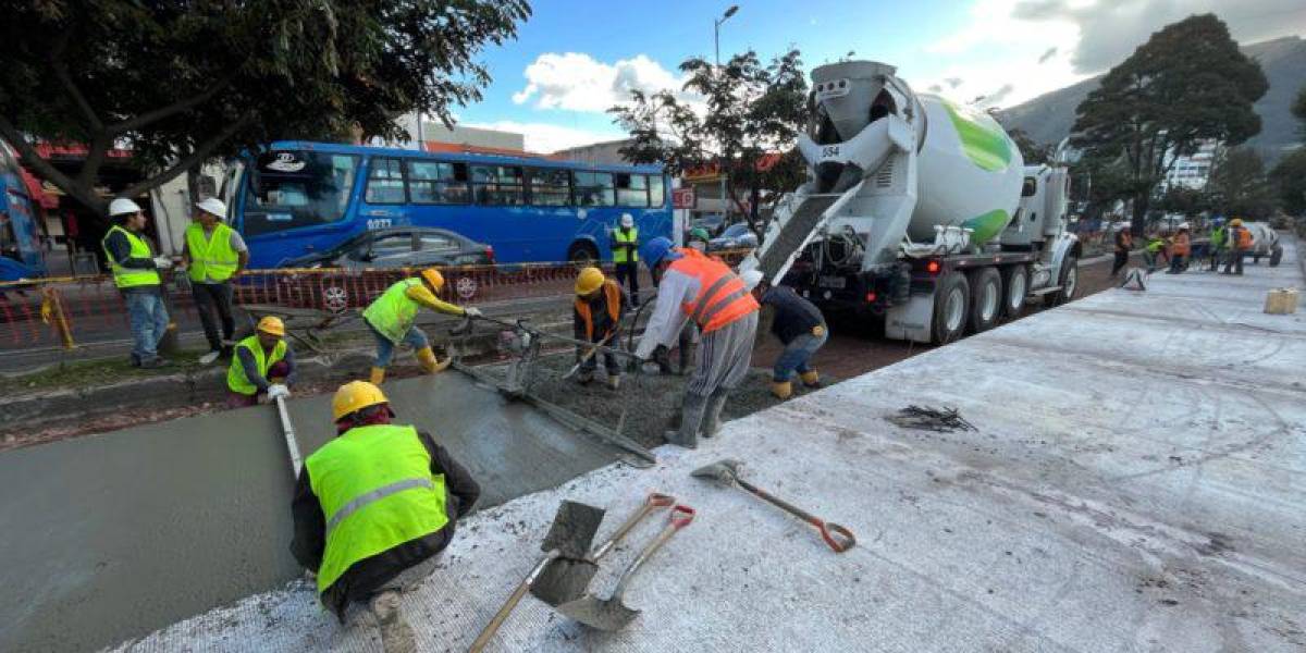 Quito: ¿cuáles son los nuevos cierres viales por trabajos de repavimentación en la avenida Colón?