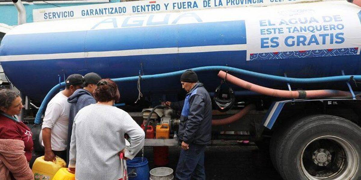 Quito: estos son los mapas interactivos para ubicar los puntos de abastecimiento de agua potable