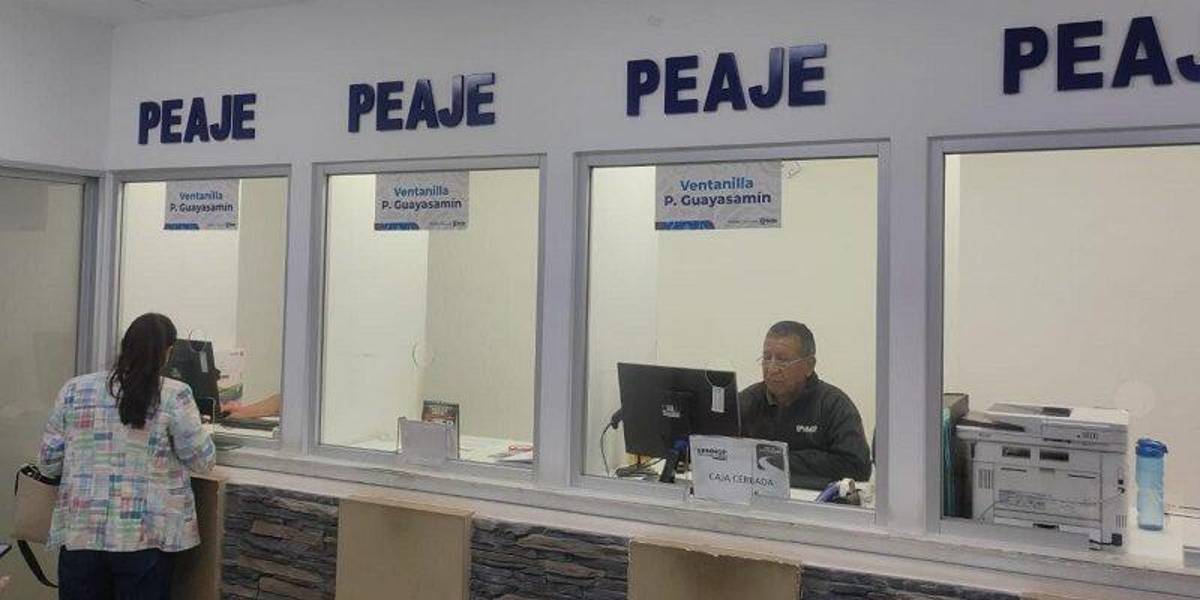Los puntos de pago del Peaje Guayasamín estarán suspendidos durante cuatro días