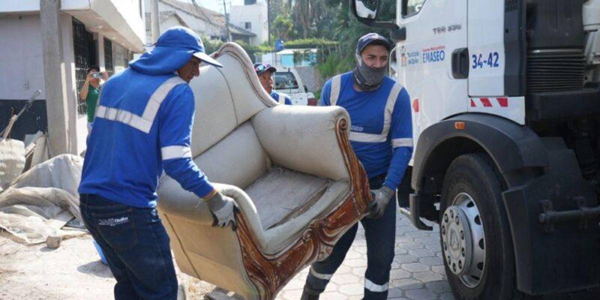 Quito | Muebles viejos y electrodomésticos en desuso se receptan en dos puntos