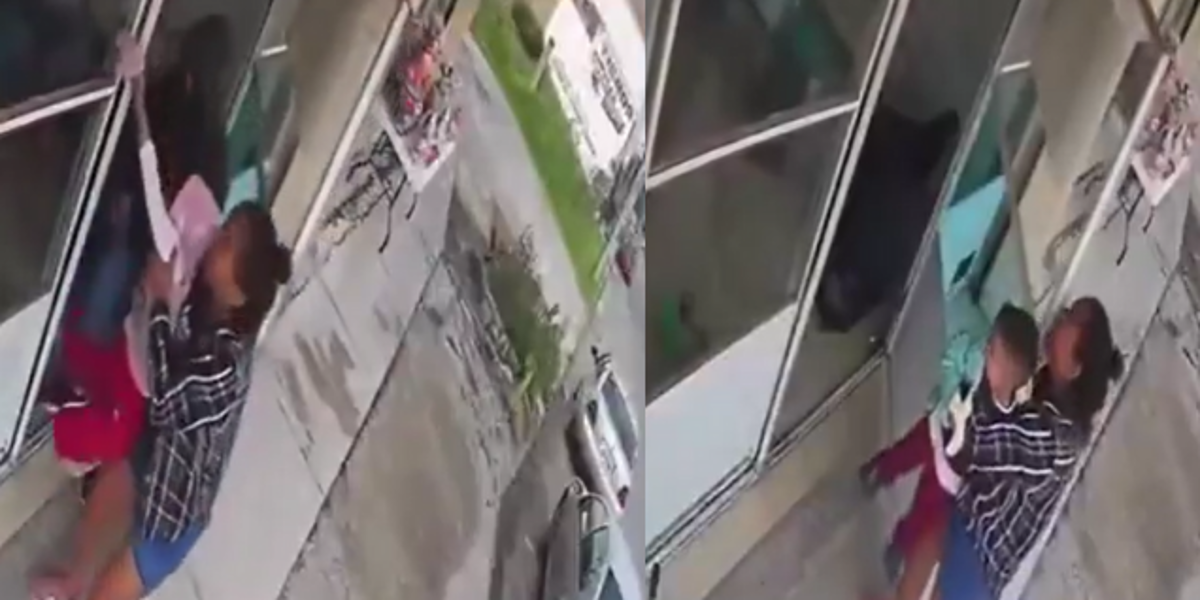 México: Impactante video muestra cómo dos niños fueron llevados a la fuerza en Ixtlahuaca