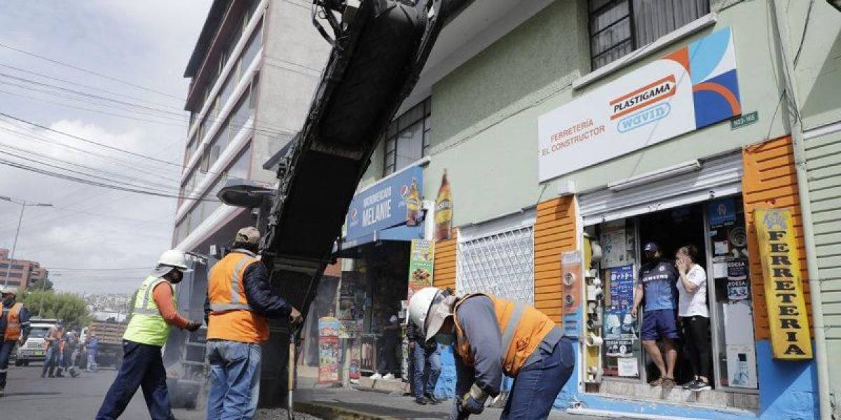 Quito: conoce las vías cerradas por trabajos de rehabilitación