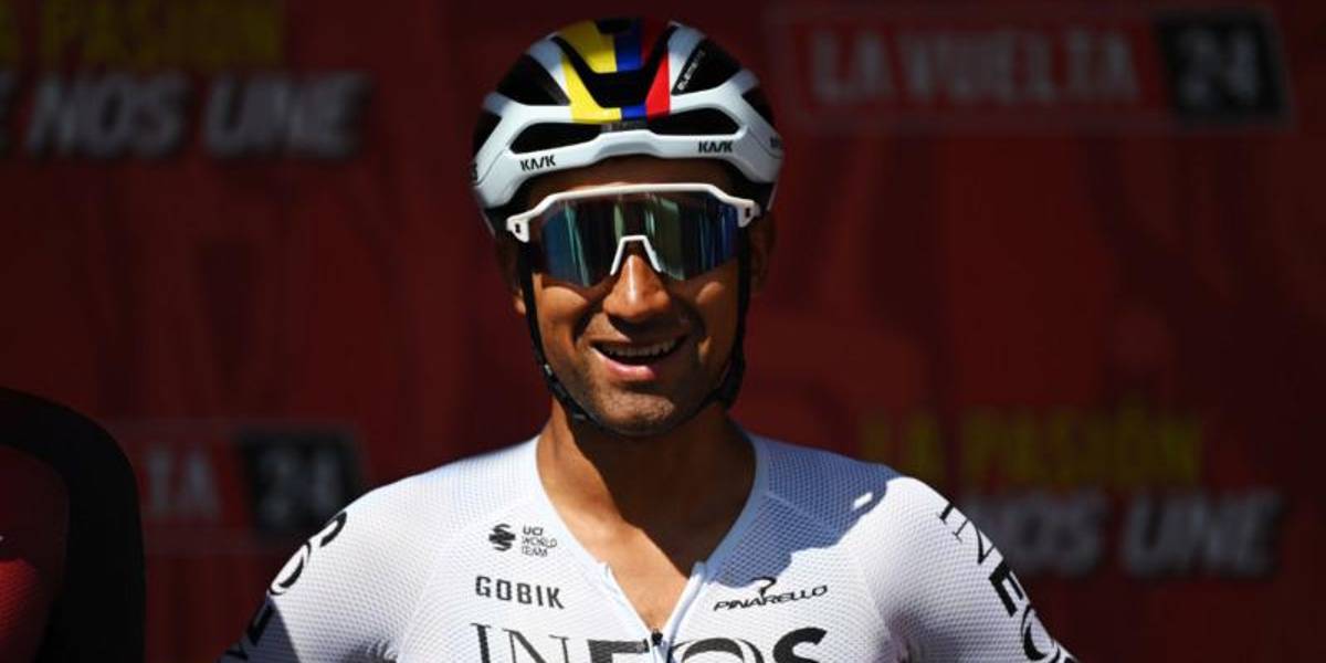 ¡Jhonatan Narváez llega quinto en la etapa 12 de La Vuelta a España 2024!