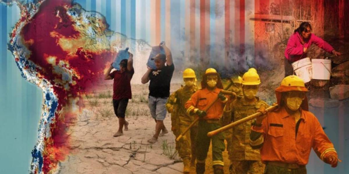 Los mapas que muestran cómo Sudamérica se ha vuelto más caliente, más seca y más propensa a los incendios forestales en los últimos 50 años