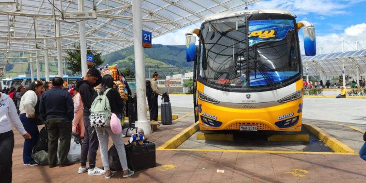 Elecciones Ecuador2023: las terminales interprovinciales operarán con normalidad durante los comicios