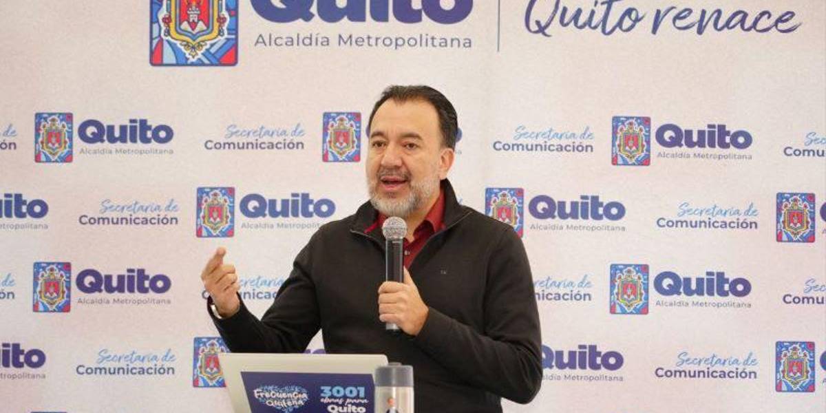 Pabel Muñoz, alcalde de Quito: ¡Qué falta de humanidad querer politizar el momento! (sobre los cortes de agua)