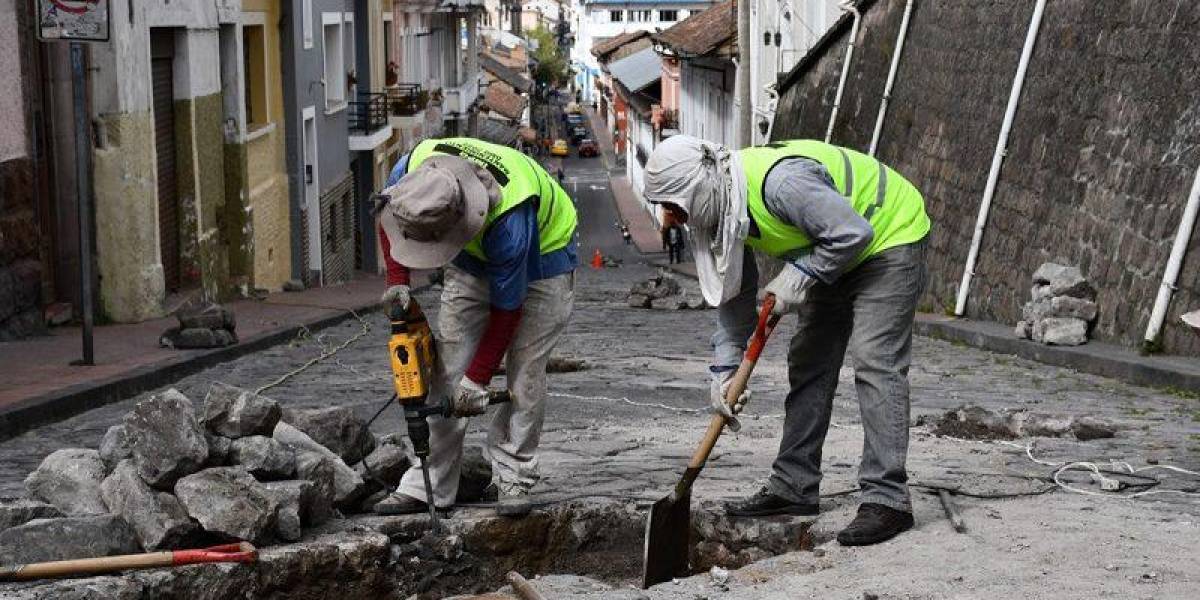 Centro de Quito: calles y plazas en mantenimiento