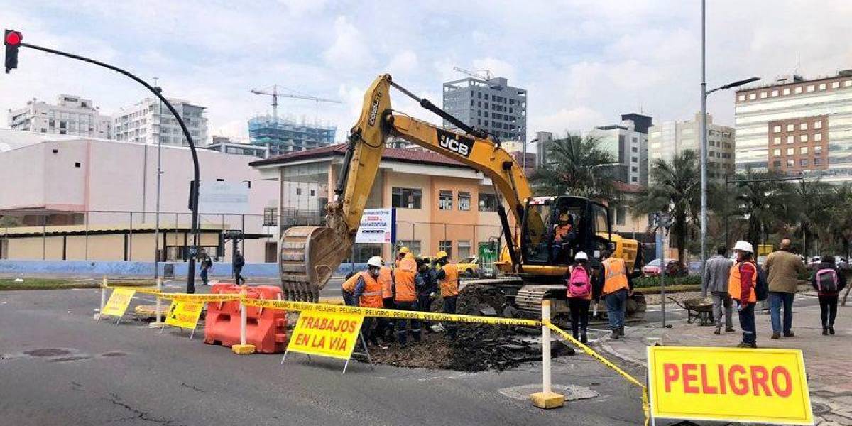 Quito: conozca las vías alternas que puede tomar por trabajos en la avenida Portugal