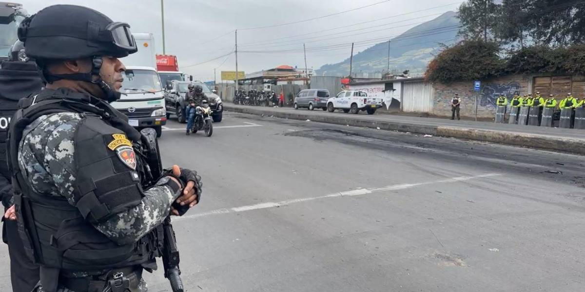 Estos son los cierres viales en Ecuador por el paro nacional este jueves 23 de octubre
