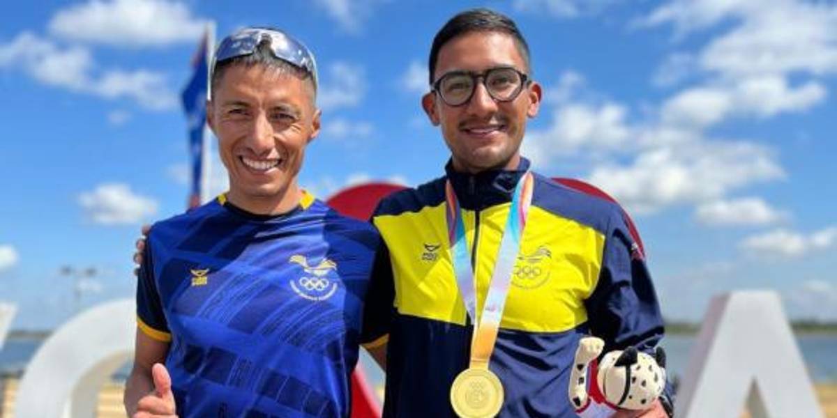 ¡Gloria como entrenador! Andrés Chocho fue clave en el oro para Ecuador en marcha