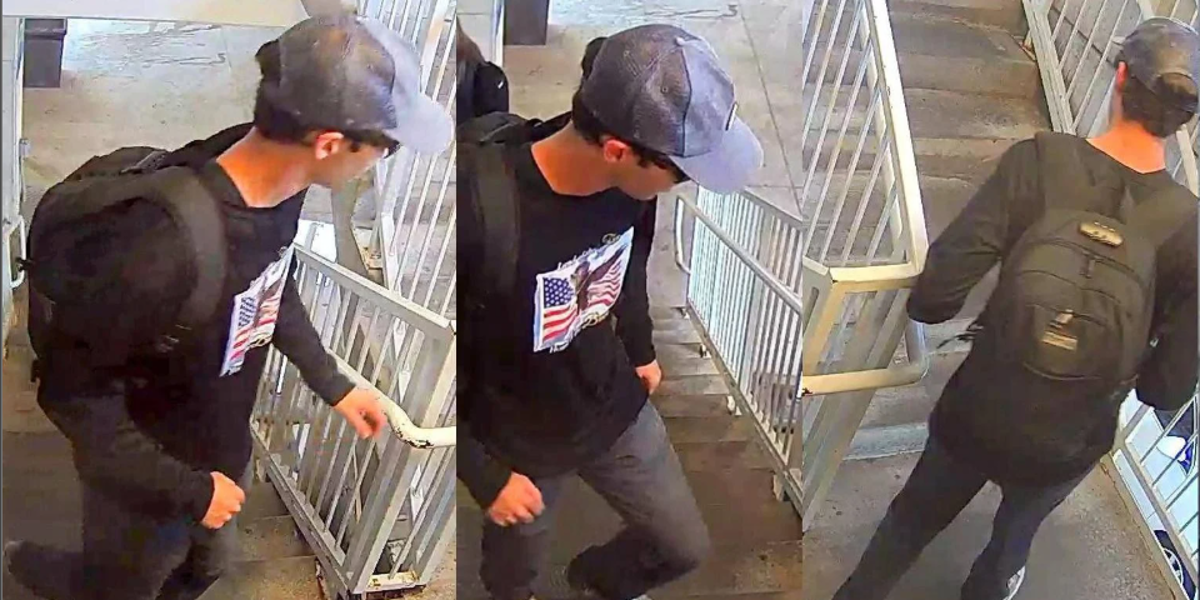 Difunden video del sospechoso del asesinato del activista conservador Charlie Kirk en Utah en medio de un amplio operativo para capturarlo