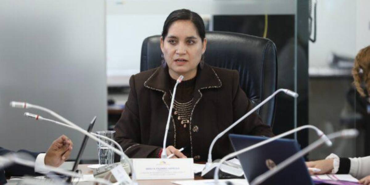 La exasambleísta Mireya Pazmiño, entre quienes elaborarán preguntas para el concurso de la Corte Nacional