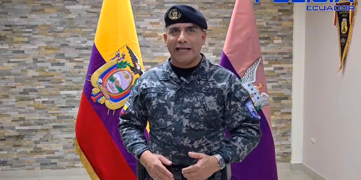 Pablo Dávila, nuevo comandante de la Policía, promete depurar la institución y combatir la corrupción interna