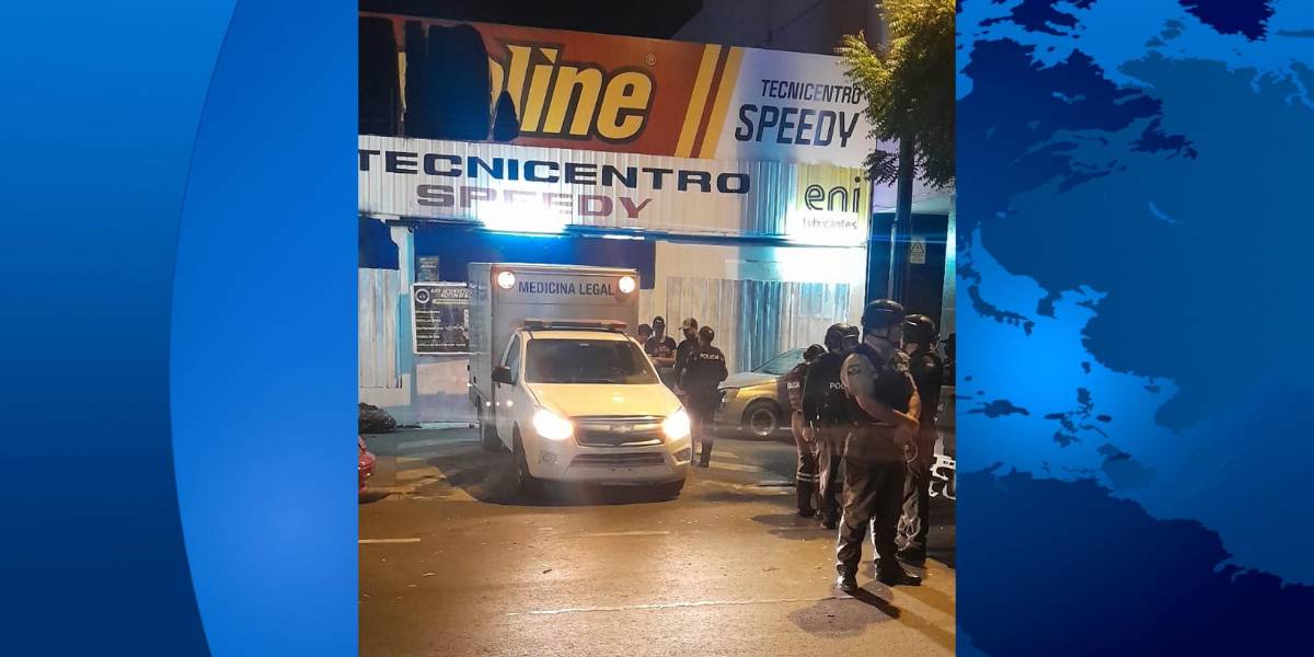 Un hombre fue asesinado en un taller mecánico del sur de Guayaquil