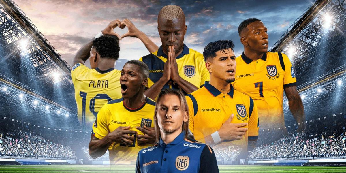 Estos son los convocados de Ecuador para la última fecha FIFA del 2025