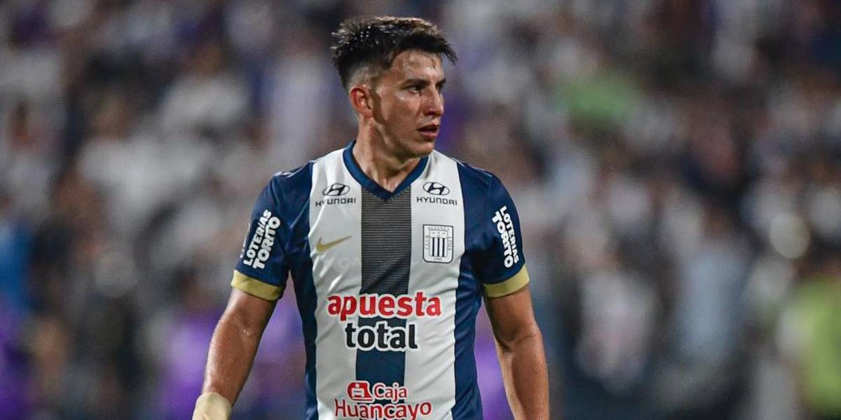 Fernando Gaibor no renovará su contrato con Alianza Lima para el 2026 y se acerca a Emelec