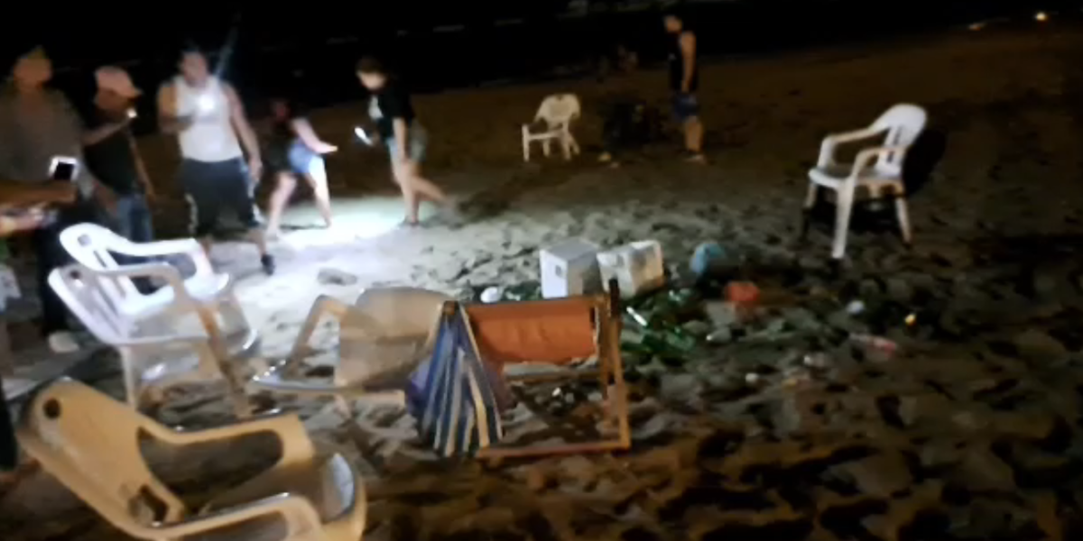 Dos personas asesinadas y tres heridos en playa de Chipipe, Santa Elena