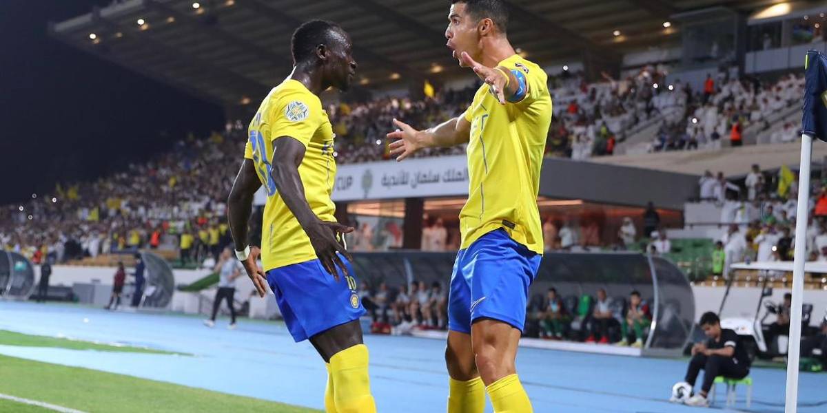 Cristiano Ronaldo anota un doblete y se lleva el título de la Liga de Campeones Árabe con el Al-Nassr