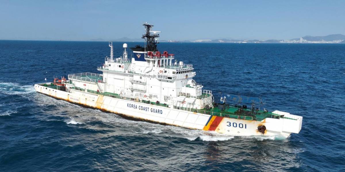 Ecuador integrará a su flota un buque guardacostas donado por Corea del Sur