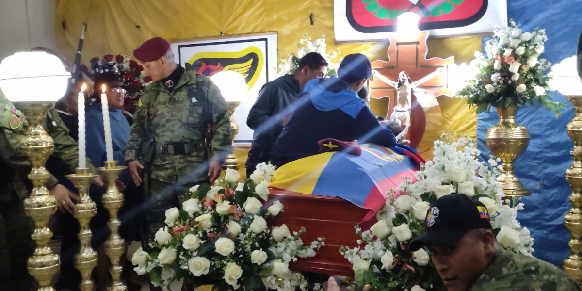 En Latacunga será sepultado el militar que murió en Shushufindi en un ataque a un convoy