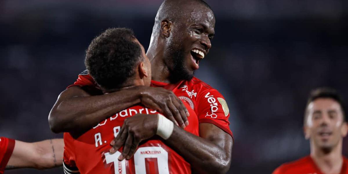 Enner Valencia y sus goles le van dando USD 4 millones en premios al Inter en la Copa Libertadores