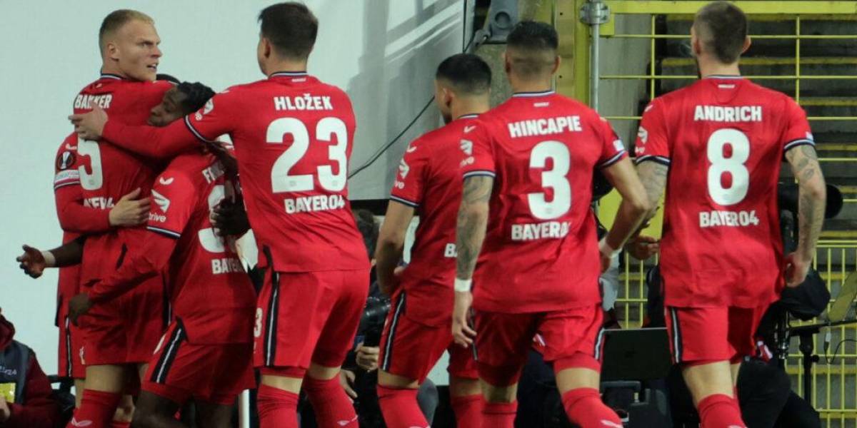 Europa League: El Bayer Leverkusen de Piero Hincapié clasificó a semifinales de este torneo