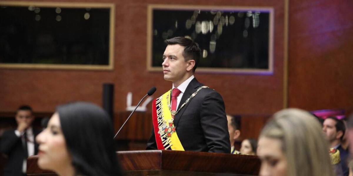 Consulta popular: Daniel Noboa dice que la Asamblea pretende reducir las penas respecto a la propuesta del Ejecutivo