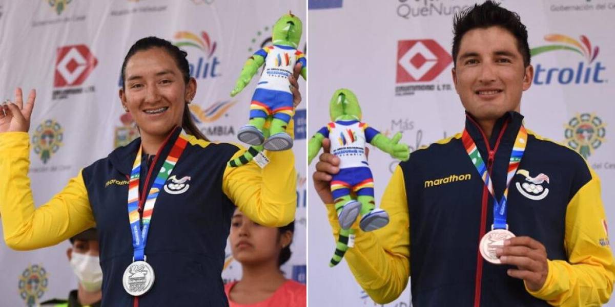 Los ciclistas Núñez y Cepeda consiguieron medallas para Ecuador en los Bolivarianos