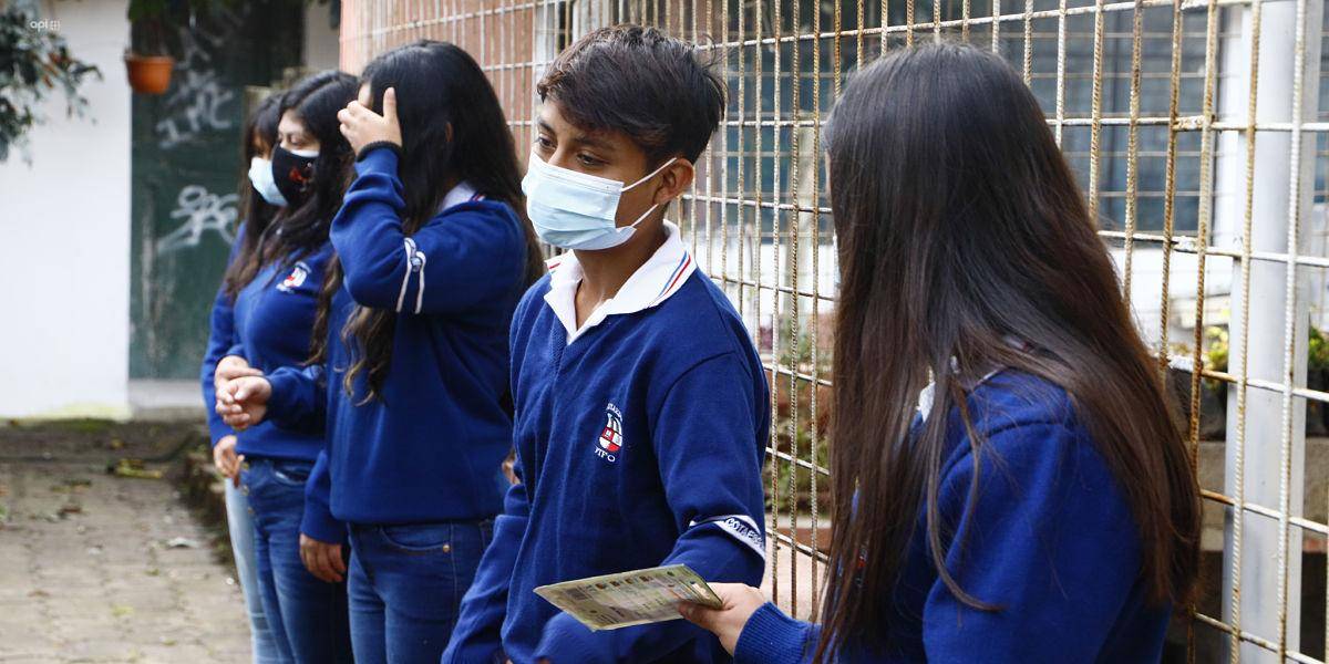 En Quito solo 23 instituciones educativas regresaron a clases presenciales