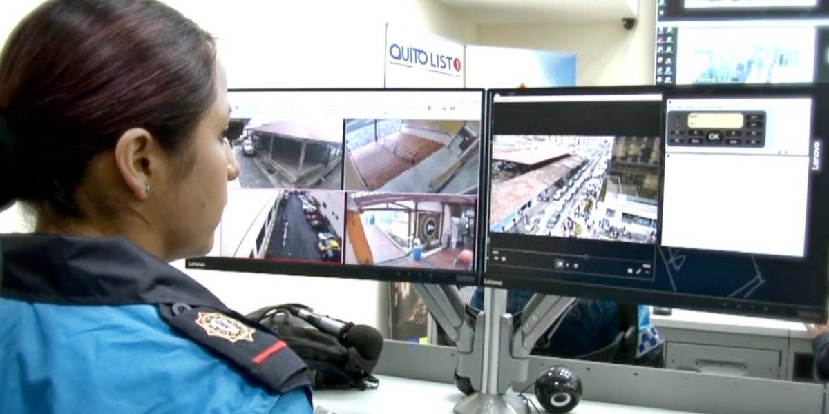Invierten $ 350.000 para optimizar 250 cámaras de videovigilancia en Quito