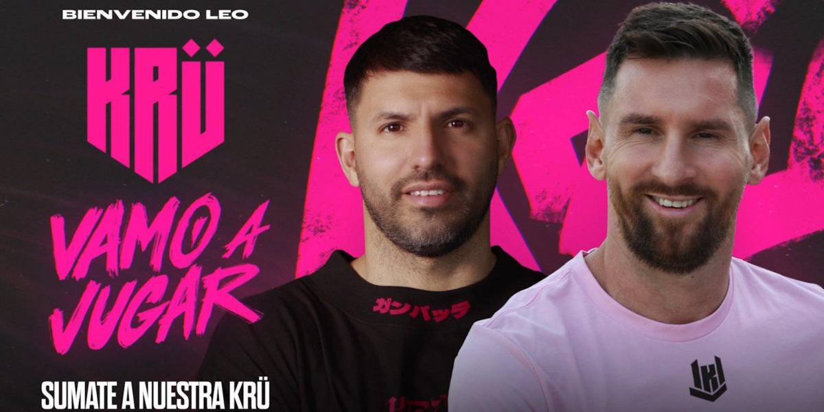 Lionel Messi es nuevo dueño de KRÜ ESports con Sergio Agüero