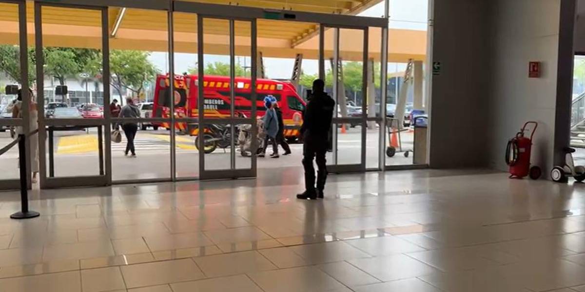 Un hombre fue baleado en un centro comercial de Daule