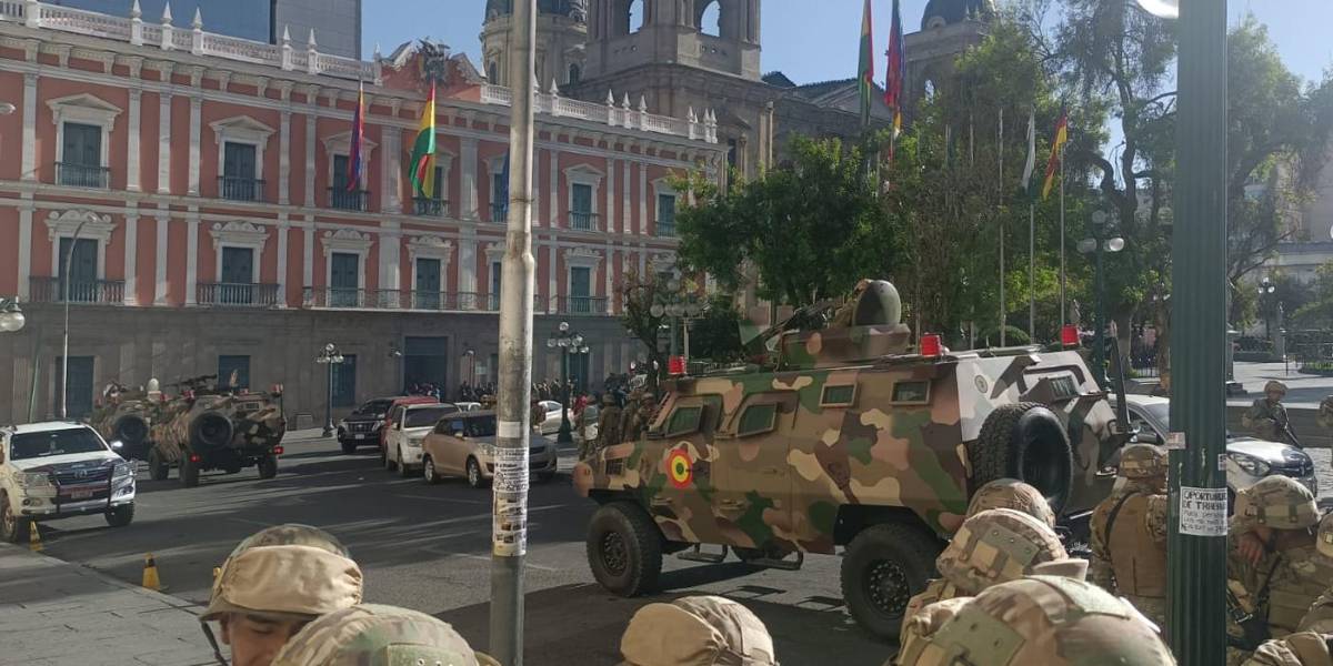 Un comandante del Ejército lideró un intento de golpe de Estado en Bolivia